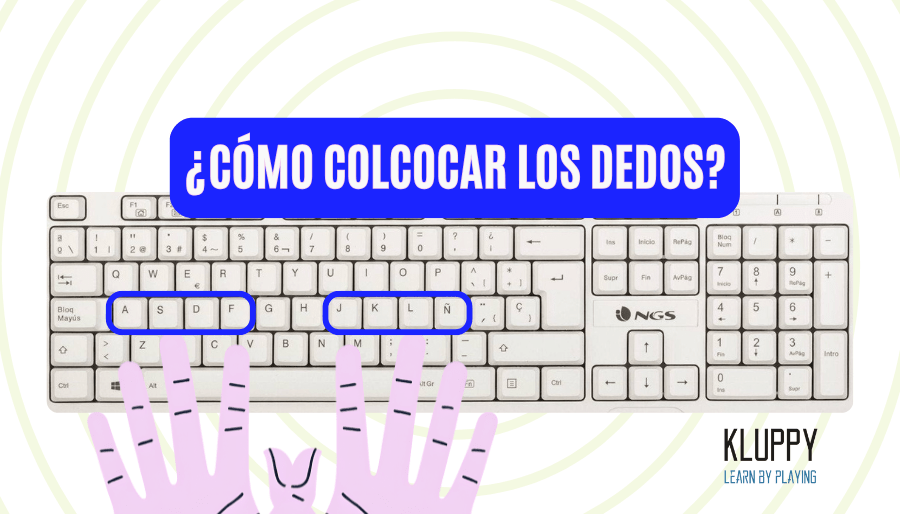 Cómo colocar los dedos en el teclado: guía de la fila base