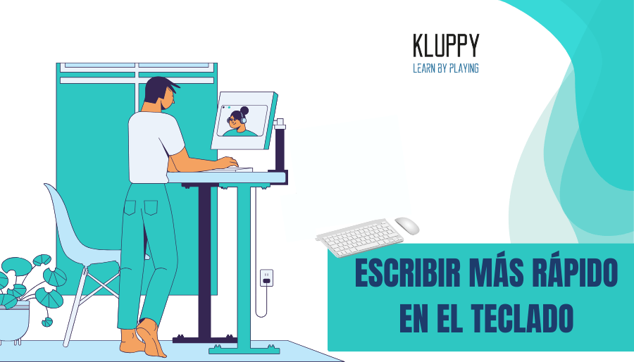 ¿Cómo practicar para escribir rápido en el teclado?
