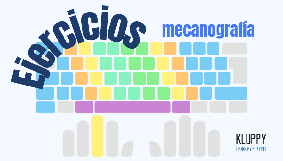 ejercicios mecanografia kluppy