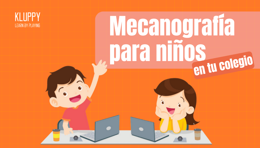 Mecanografía para niños Kluppy