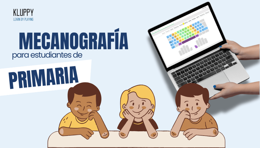 Mecanografía para estudiantes de primaria